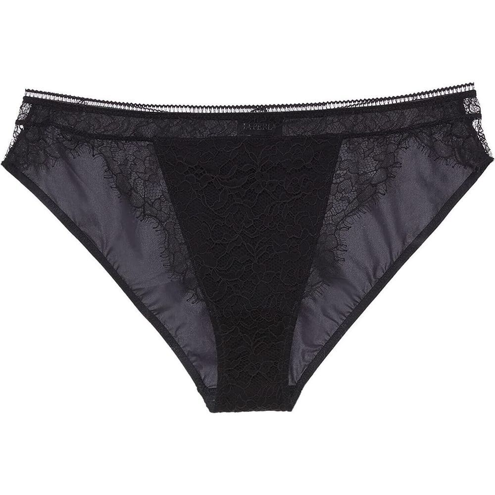 New with Tag La Perla Lace Onyx Black Brief Extra Small XS Rtl $255 Spell on You